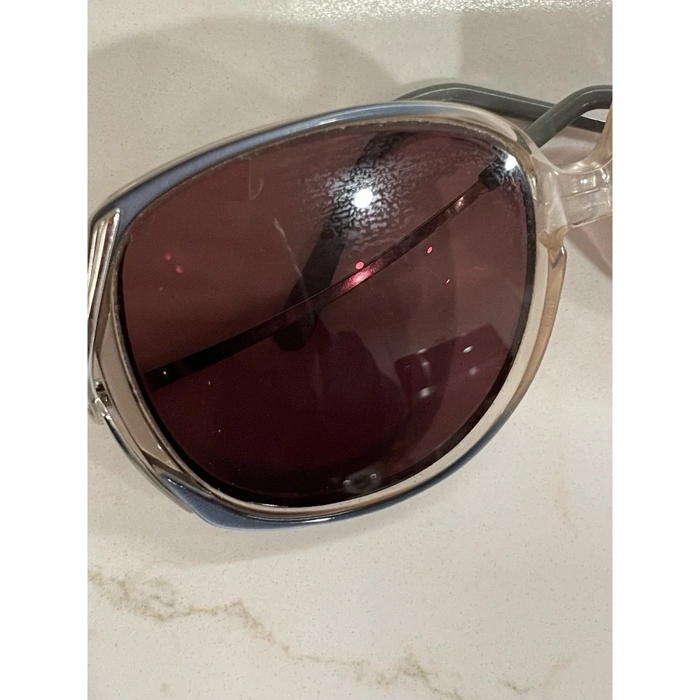 Vintage Univis‎ 140 Sunglasses FRAMES ONLY Women Retro Curved Clear Prescription